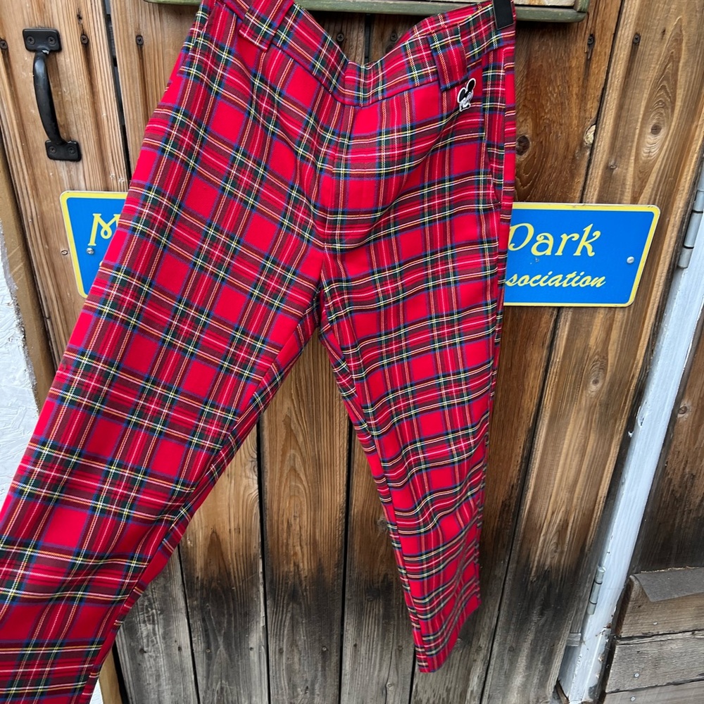 Forever 21 x Disney Plaid Pants